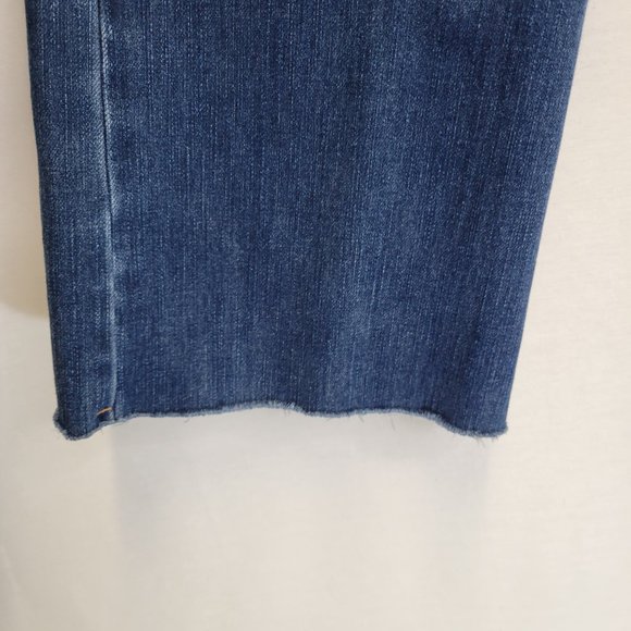 Soft Surroundings Women's Size 12P Petite Jeans Raw Hem - Picture 5 of 7